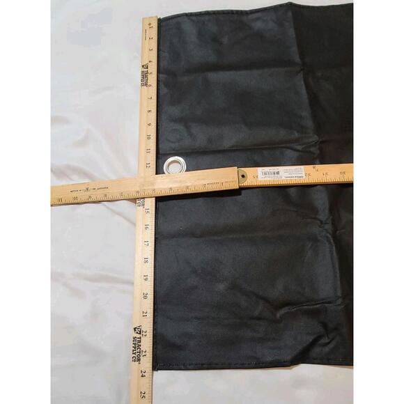 Banana Republic Lightweight  Black BR Packable Garment Dust Bag Zip Storage EUC - Picture 4 of 5